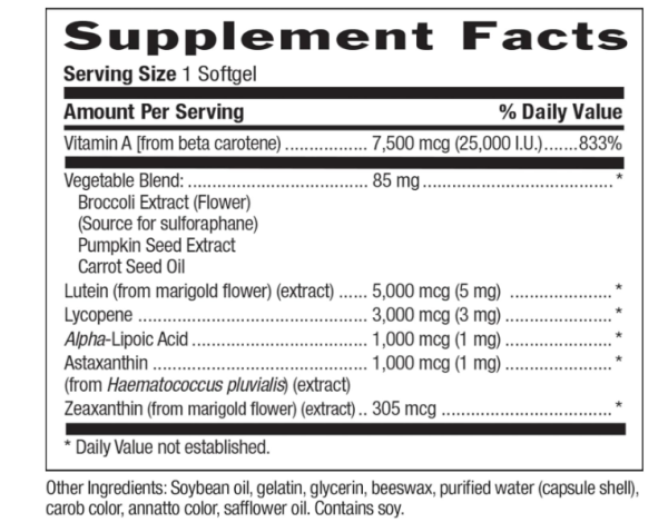 Country Life Carotenoid Complex , 60 capsulas Fashion