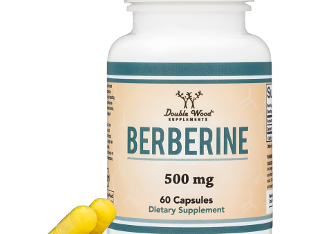 Suplemento de berberina de 500 mg, 60 Capsulas - Double Wood Supplements Fashion