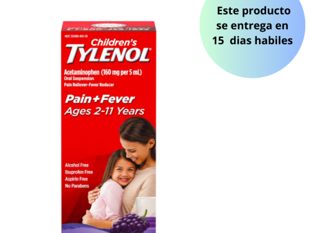 Tylenol Children´s liquido 4oz (120ml) , sabor grape Online