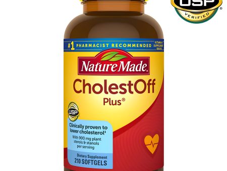 Nature Made CholestOFF Plus, 210 Softgels Hot on Sale