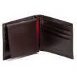 Billetera Tommy Hilfiger Hombre Piel Café Bifold Original M33 Fashion