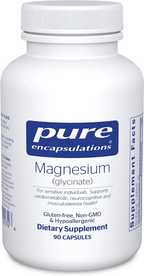 Pure Encapsulations - Magnesio Glicinato en Cápsulas For Discount