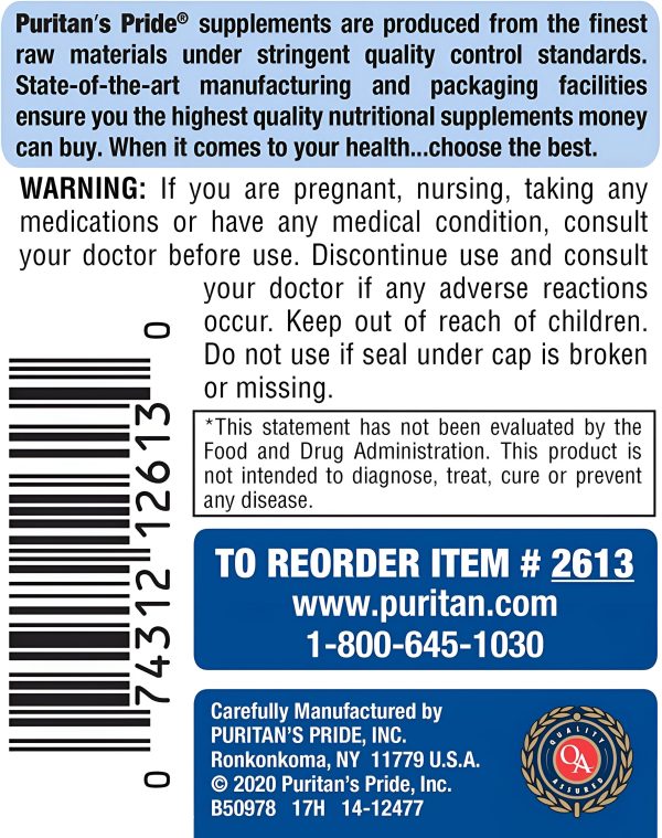 Puritan s Pride - Suplemento probiótico Acidophilus, 250 tabletas For Discount