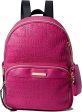 Juicy Couture Mochila Word Play, Logotipo de frambuesa en relieve, Mochila Word Play on Sale