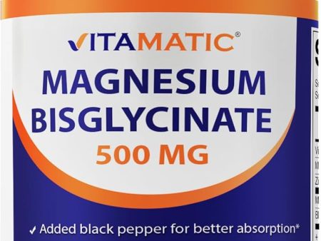 Vitamatic Bisglicinato de magnesio 500 mg - 120 cápsulas Sale