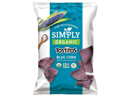 Tostitos Simply - Tortilla de maíz orgánico, azul, 8.25 onzas For Cheap