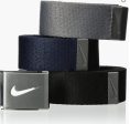 Pack de 3 cinturones para hombre Nike Cheap