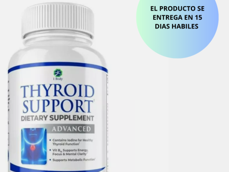 Thyroid support dietary supplement advanced , 60 capsulas Online Sale