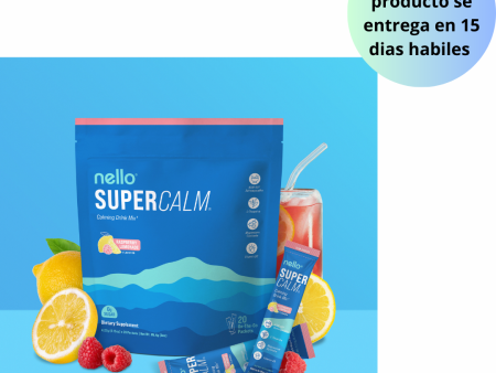 Nello Super Calm made with Magnesio Glycinate , 20 packets For Discount