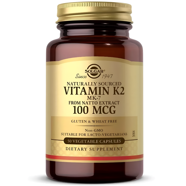 Solgar, Vitamina K2- MK7 100 mcg, 50 cápsulas vegetales Online