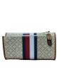 Billetera para mujer de cuero color beige - Tommy Hilfiger Fashion