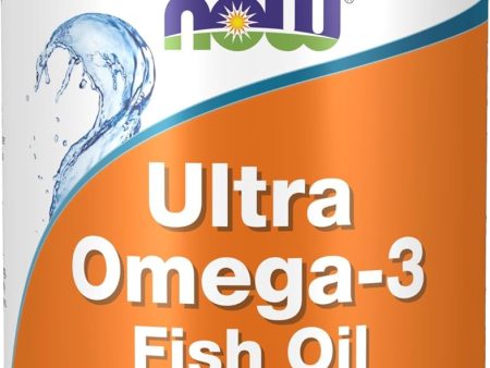 Now - Ultra Omega 3 - Fish Oil  , 180 capsulas Supply