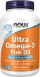 Now - Ultra Omega 3 - Fish Oil  , 180 capsulas Supply