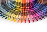 Crayola crayons, 96 crayons incluído sacapuntas Fashion