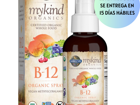 Garden of Life B12 spray orgánico 2oz Fashion