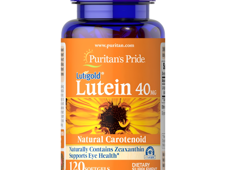 Puritan s Pride Luteína 40 mg - 120 capsulas blandas Online Sale