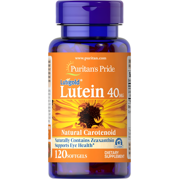 Puritan s Pride Luteína 40 mg - 120 capsulas blandas Online Sale