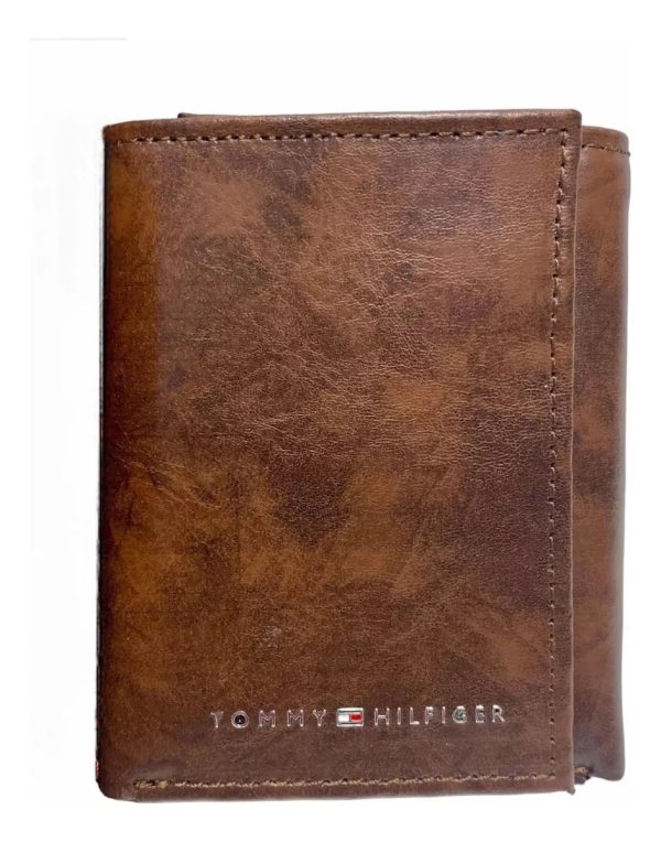 BILLETERA TOMMY HILFIGER HOMBRE COLOR MARRON Hot on Sale