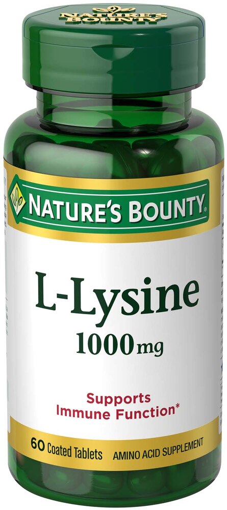 Nature s Bounty L-Lysine  1000 mg - 60 Tabletas on Sale