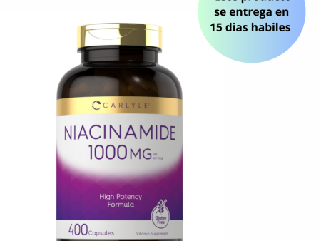 Carlyle Niacinamida 1000 mg | 400 Cápsulas Online