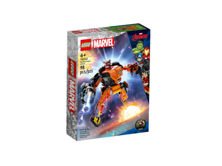 LEGO Marvel Rocket Mech Armor 76243 98 piezas Online Sale