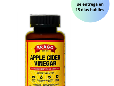 Bragg Apple Cider Vinegar 180 capsulas Online Hot Sale