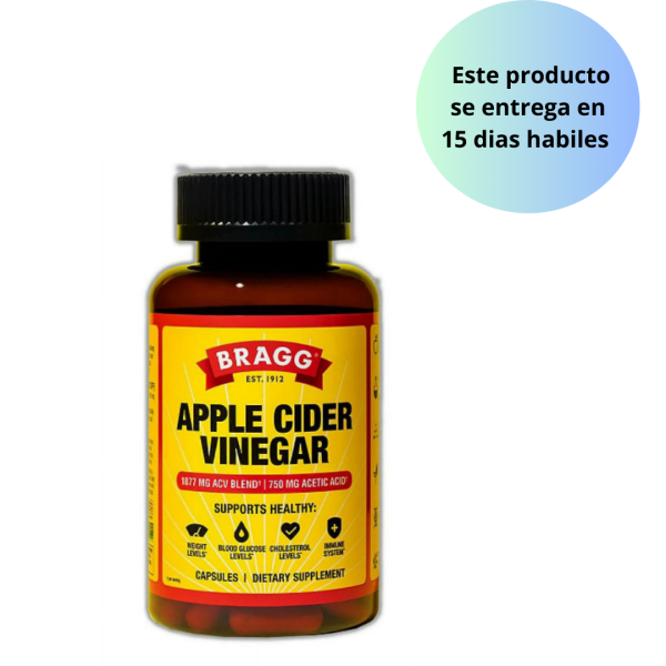 Bragg Apple Cider Vinegar 180 capsulas Online Hot Sale