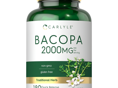 Carlyle BACOPA  2000 MG  180 capsulas on Sale