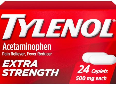 Tylenol Comprimidos extra fuertes con 500 mg , 24 caplets Online Hot Sale