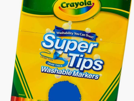 Crayola Supertips , juego de 100 plumones lavables Deluxe Limited Edition Cheap