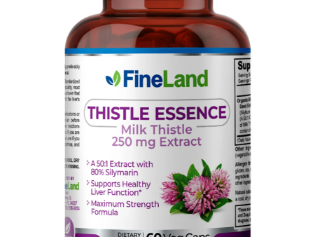 Milk Thistle 250mg extrac Fineland , 60 capsulas Supply