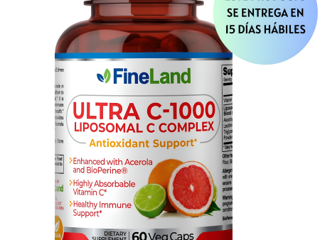 Ultra C-100 Liposomal, C complex - Fineland , 60 capsulas Supply