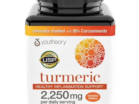 Youtheory Turmeric  2250mg 210 caps veg For Discount