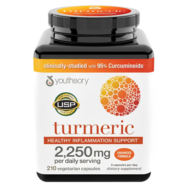 Youtheory Turmeric  2250mg 210 caps veg For Discount