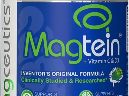 Treonato de Magnesio Patentado Original Magtein Suministro de 30 días, 60  Cápsulas Sale