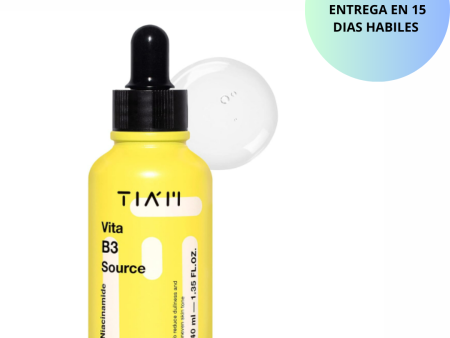 TIAM Vita B3 Source, 10% suero de niacinamida, 2% arbutina - 40ml Online Sale