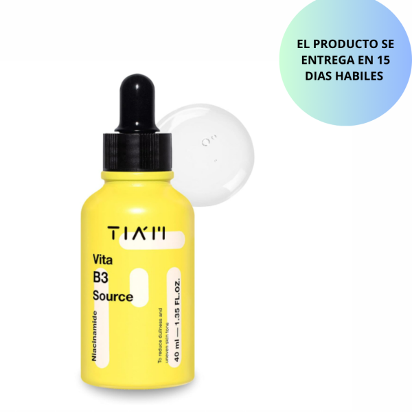 TIAM Vita B3 Source, 10% suero de niacinamida, 2% arbutina - 40ml Online Sale