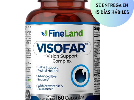 Visofar vision support complex - Fineland, 60 capsulas Online Sale