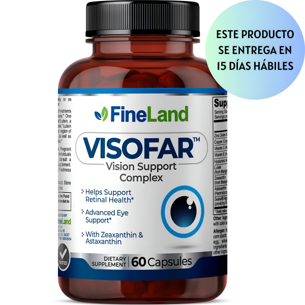 Visofar vision support complex - Fineland, 60 capsulas Online Sale