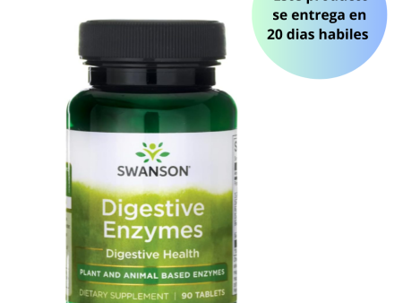 Swanson Enzymes Digestivas 90 tabletas Online