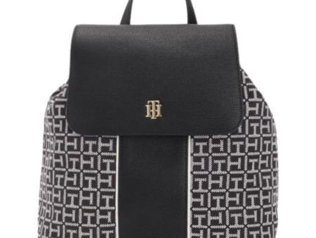 Mochila con diseño de patrón en textil TOMMY HILFIGER para mujer - monocromático For Cheap