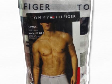 Tommy Hilfiger Calzoncillos bóxer clásicos de algodón para hombre, paquete de 3 unidades For Discount