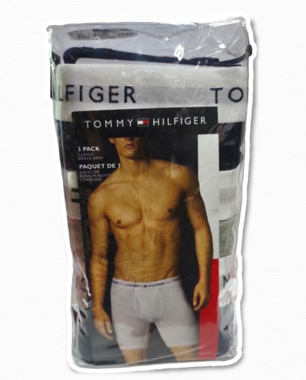 Tommy Hilfiger Calzoncillos bóxer clásicos de algodón para hombre, paquete de 3 unidades For Discount