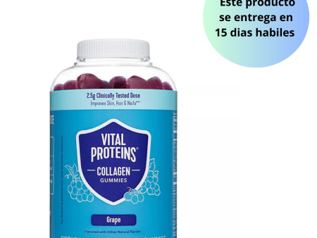 Vital Proteins Collagen 240 gomitas sabor a Uva Online Sale