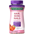 Hair, Skin & Nails con Biotin 6000 mcg , Gummies Nature´s Bounty Online Sale