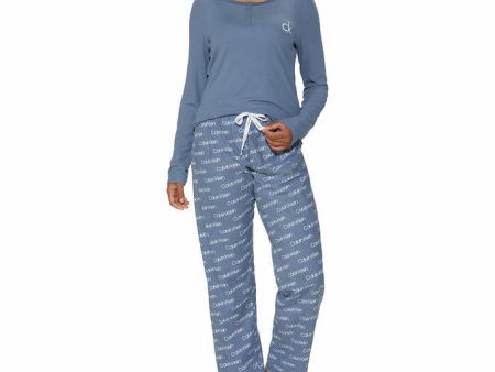 Calvin Klein - Pijama de forro polar para mujer Online Hot Sale