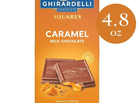 GHIRARDELLI Barra de Cuadrados de Chocolate con Leche y Caramelo - 138g Discount