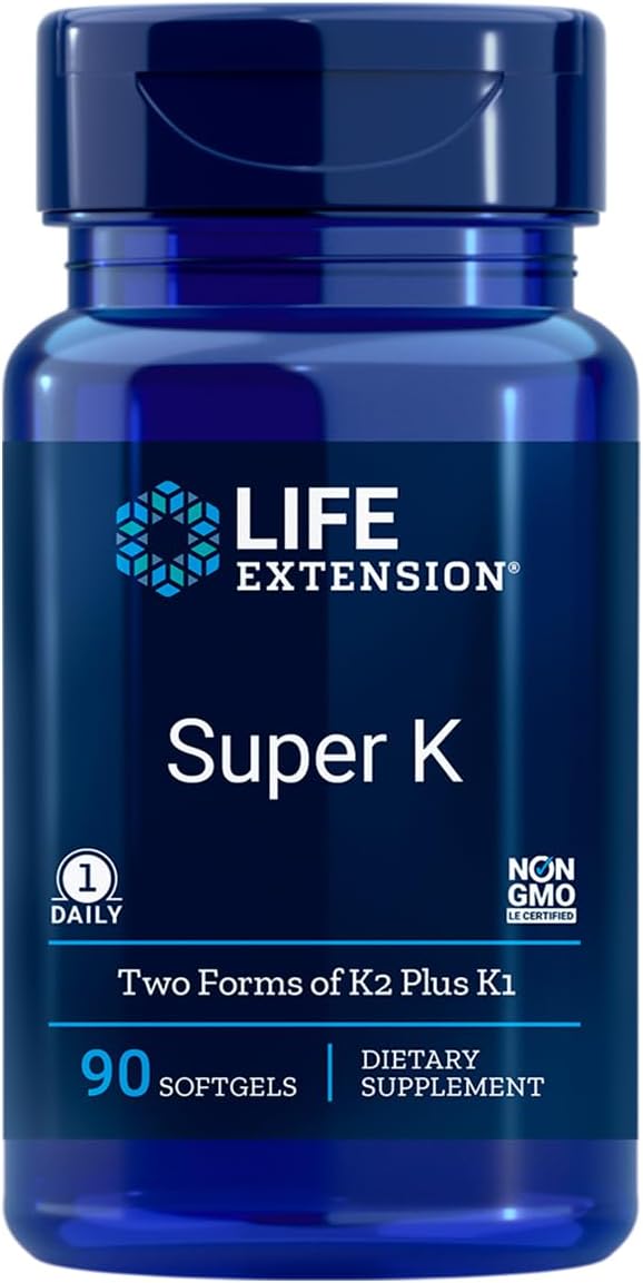 Vitamina Super K , 90 capsulas - Life extension Online now