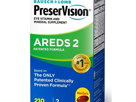 Bausch + Lomb PreserVision AREDS 2 Formula Supplemento 210 Capsulas de gel Discount