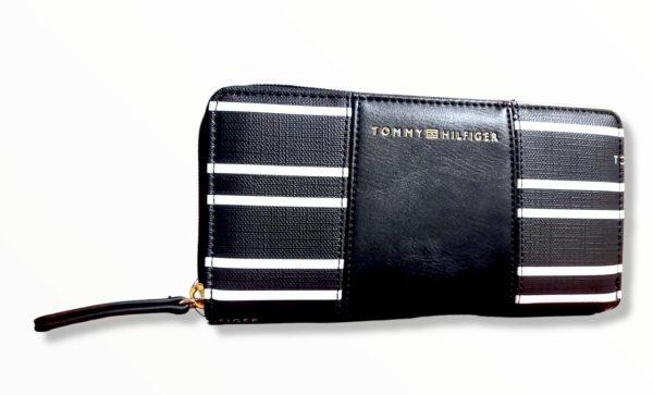 Tommy Hilfiger Continental Zip alrededor de la cartera para mujer For Discount